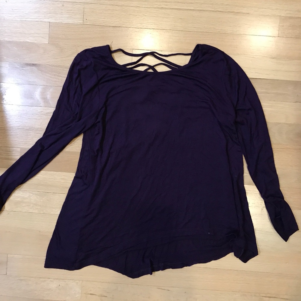 Plum color top